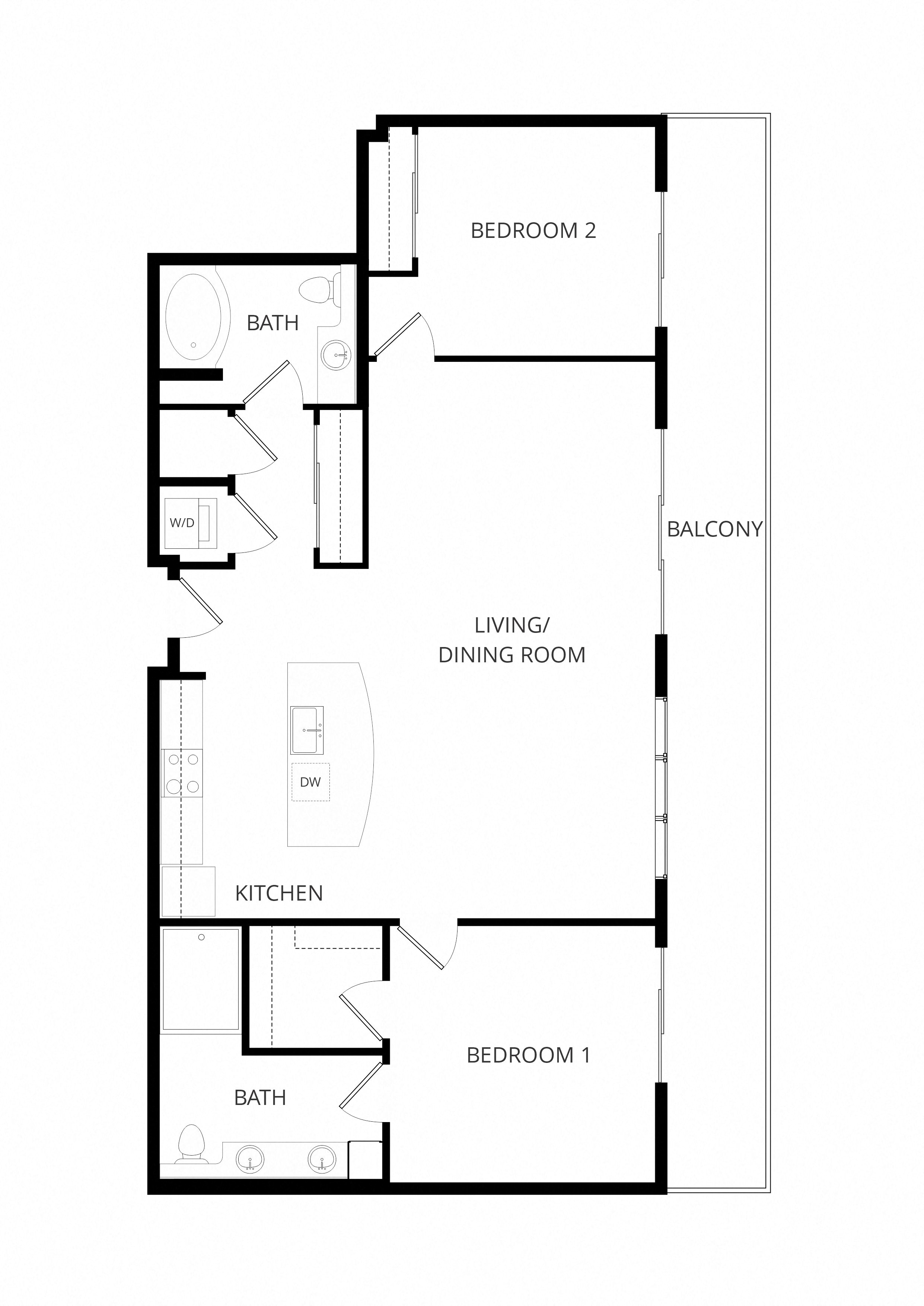 C17 2x2 floor plan